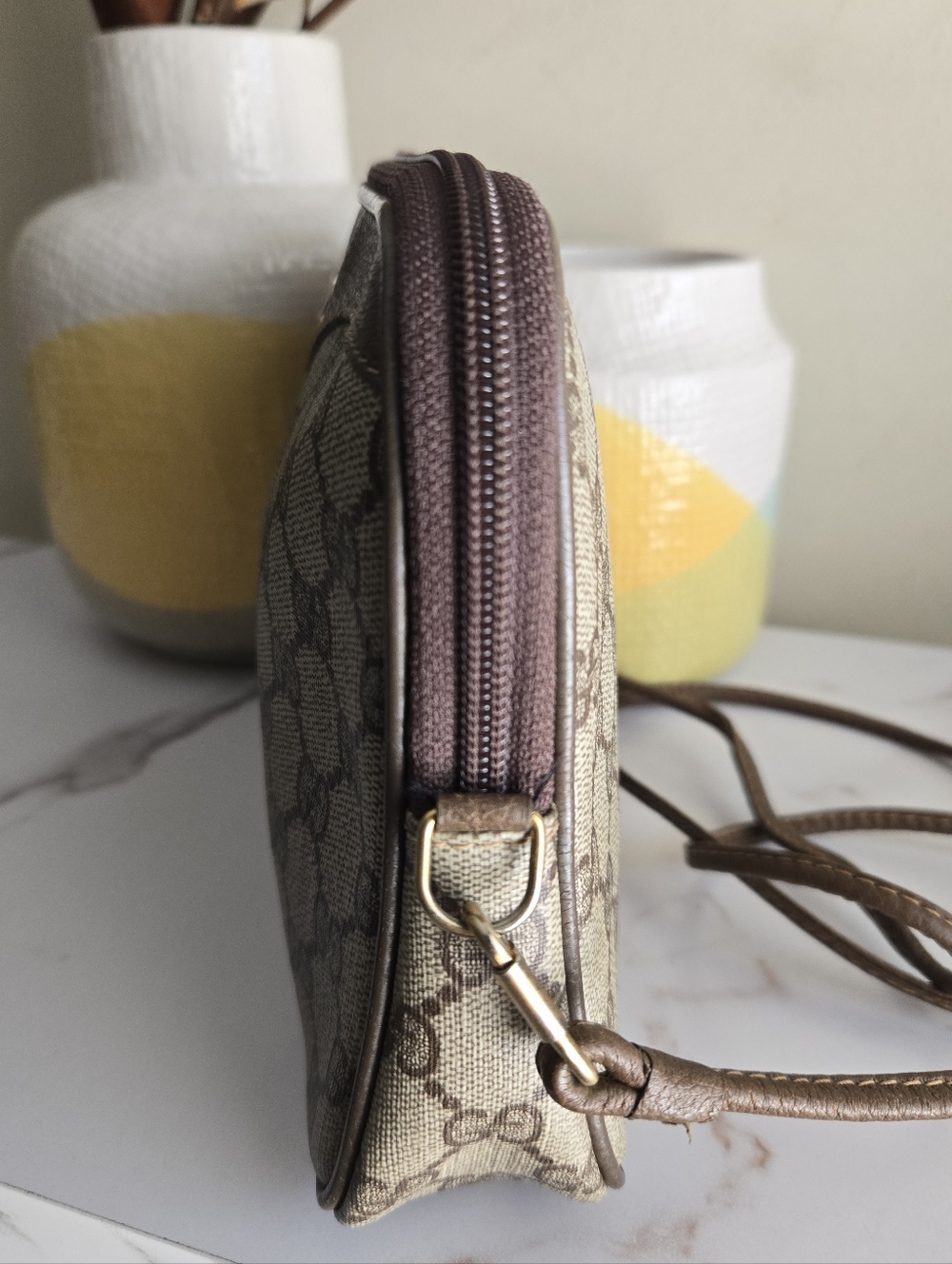 Vintage Gucci GG Supreme Crossbody Bag - Picture 7 of 14